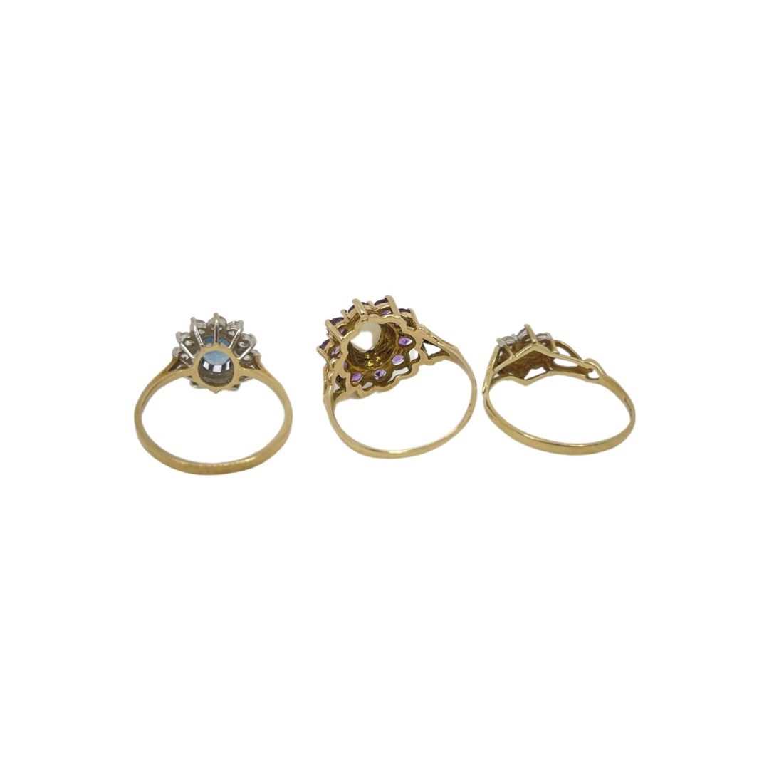 Mixed Lot Of 9ct Gold Rings (7 Grams ) - Image 5 of 6