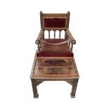 Victorian Gothic child's high chair