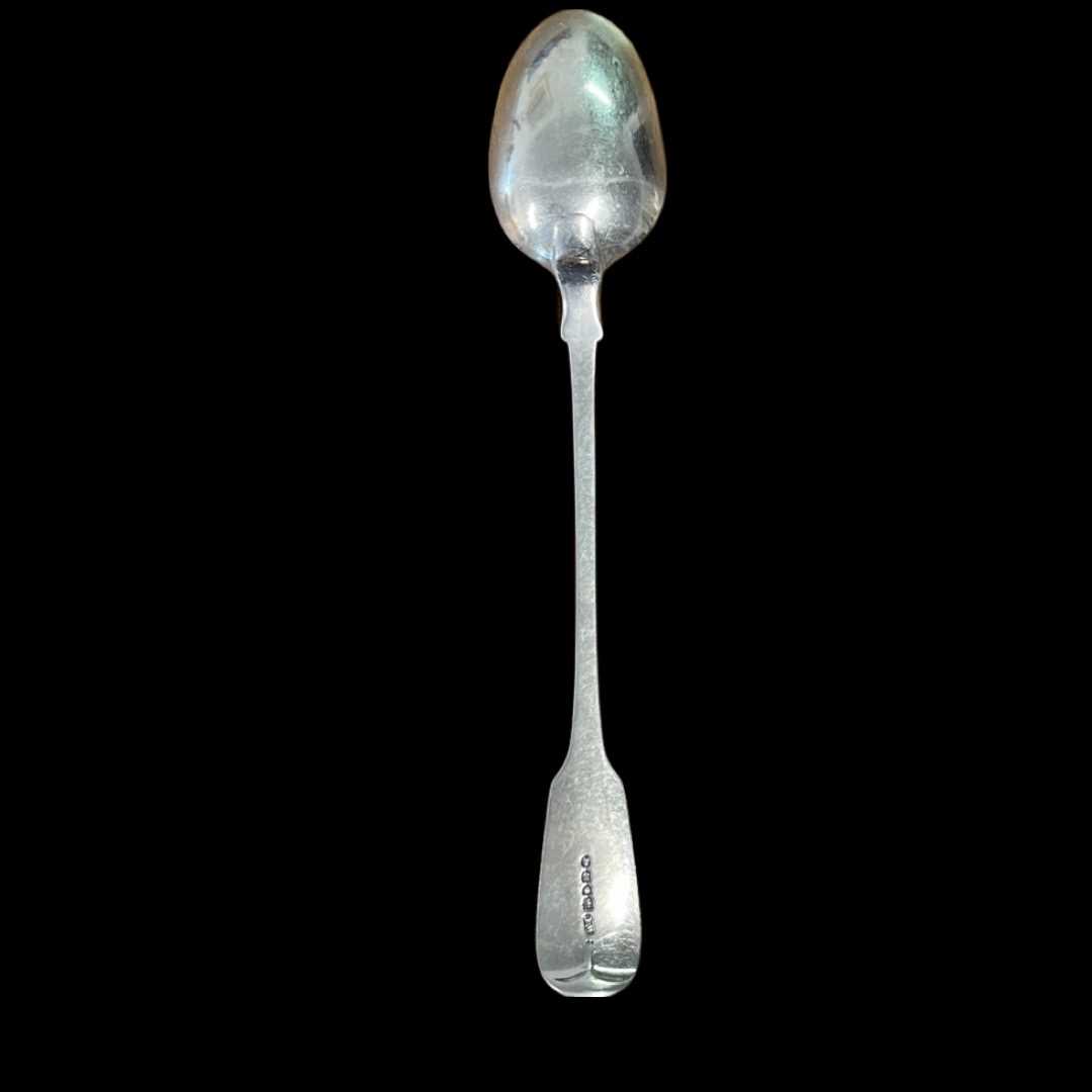 Georgian Silver Basting Spoon, William Chawner, London, 1833. 104 g. - Image 2 of 3