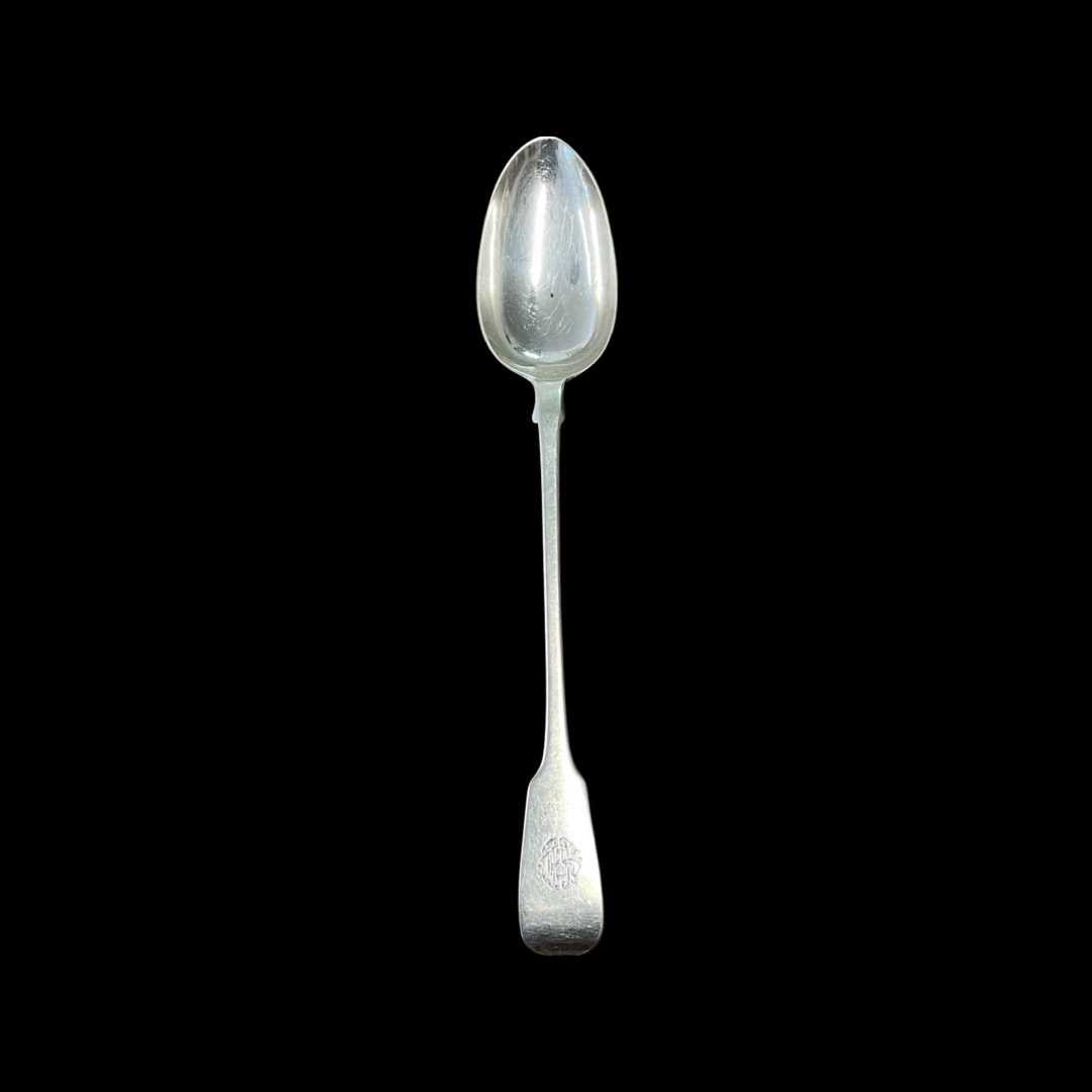Georgian Silver Basting Spoon, William Chawner, London, 1833. 104 g.