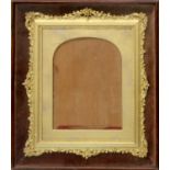 2 Victorian ornate gilt gesso picture frames