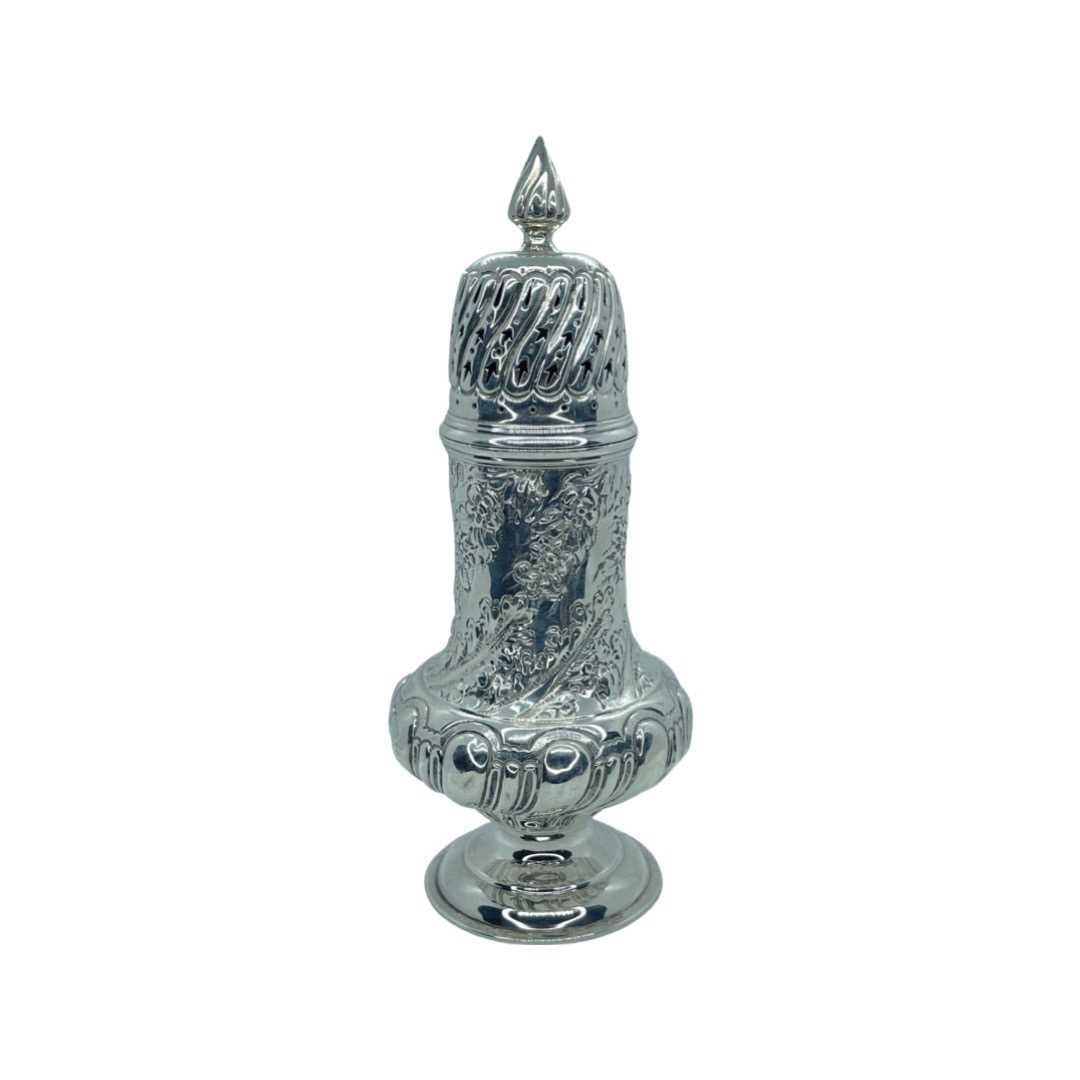 Silver Sugar Caster. Josiah Williams and Co., London 1897, 140 g.