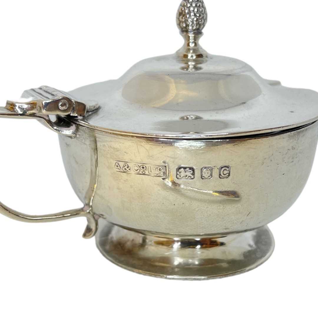 Asprey & Co Ltd Silver Mustard Pot - Image 5 of 5