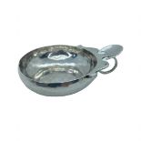 An 19th Century French Silver Wine Taster, Paris marks c1840, 75g.