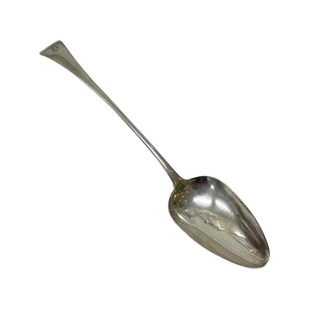 Georgian Silver Basting Spoon. John Lias, London 1806, 96 g.