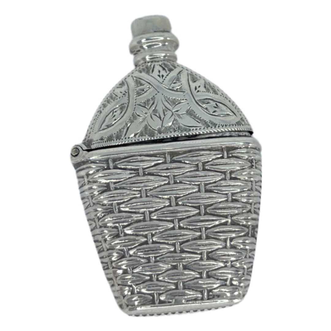 Rare Silver Perfume Bottle Vesta. 15 g. Birmingham 1901