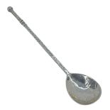 Unusual Handmade Silver Spoon by Amy Sanderheim. 23 g. London 1925