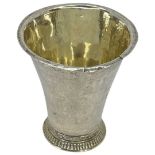 Swedish Silver Beaker. 33 g. 19th Century