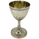 18th Century Swedish Silver Goblet. 49 g. Marks to Base.