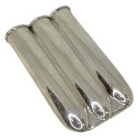 Triple Silver Cigar Holder. 56 g. Albert Sydenham, Birmingham 1899