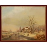 DUTCH SCHOOL (20TH CENTURY) WINTER LANDSCAPE