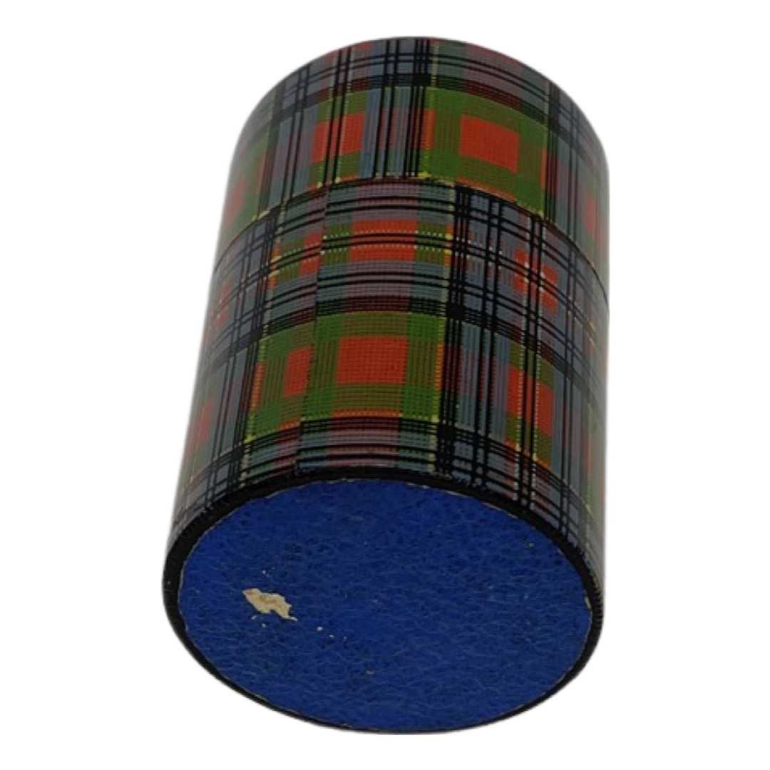 Rare 'McPherson' Tartan Mauchline Ware Cotton Dispenser Container. c.1880-1900 - Image 3 of 3