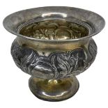 Russian Silver Pedastal Bowl. 270 g. 84 mark. St Petersburg, 1888