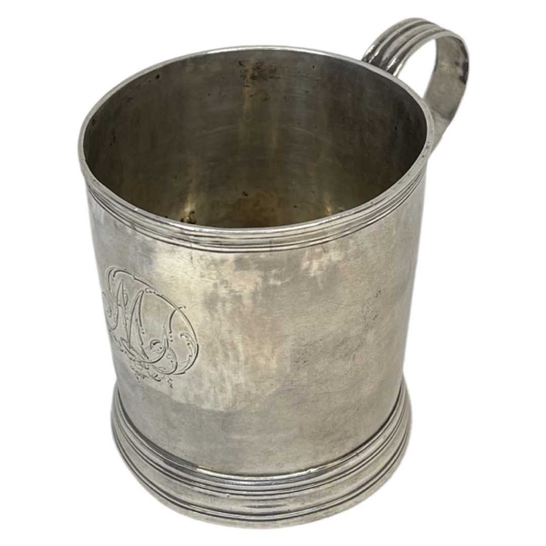 Provincial Silver Mug. 150 g. John Langlands I and John Robertson I, Newcastle 1779 - Image 2 of 5