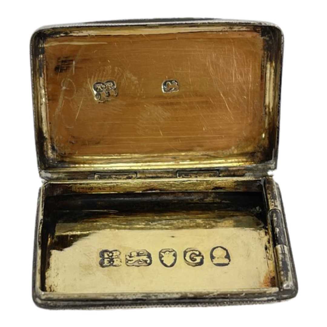 Silver Vinaigrette. 33 g. Charles Rawlings and William Summers, London 1845 - Image 5 of 6