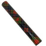 Rare 'McPherson' Tartan Pencil Lead/Needle Container. c1880-1900