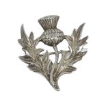 Silver Thistle Brooch. 6 g. Henderson and Horner Bros. 1955
