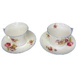 Pair of Shelley cup and saucers