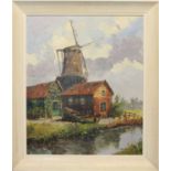 GERARD WIEGMAN (DUTCH, 1875-1964) DUTCH WINDMILL