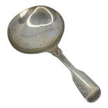 Victorian Silver Caddy Spoon. 11 g. London 1857