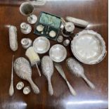 Mixed Lot of Silver and Silver Plated Items. Various dates and makers.
