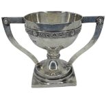 Irish Silver 2 Handled Trophy Cup. 193 g.J.M., Dublin 1941