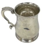 Small George II Silver Mug. 168 g. John Robinson II, London 1749