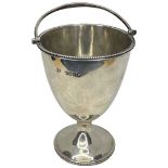 Victorian Silver Swing Handle Sugar Basket. 167 g. Frederick Brasted, London 1862