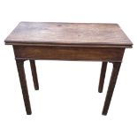 Early 19th Century Mahogany Folding Tea Table