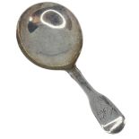 Georgian Silver Caddy Spoon. 12 g. Hyam Hyams, London 1831