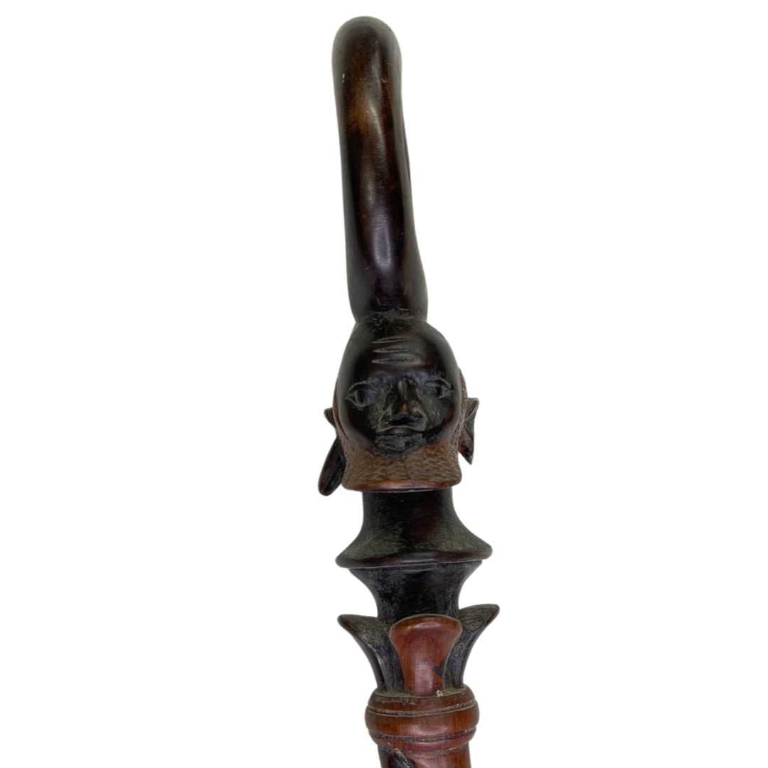 20th Century African Masai Carved Walking Stick - Image 3 of 5