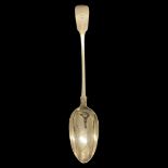 Georgian Silver Basting Spoon, William Chawner, London 1833, 104g