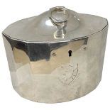 Art Deco Dressing Table Silver Topped Jar. Daniel Manufacturing Co., Birmingham 1939