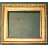 VICTORIAN 'WATTS' GILT GESSO PICTURE FRAME