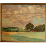 DONALD NUTBROWN (BRITISH, 20TH CENTURY) OPEN LANDSCAPE