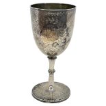 Victorian Silver Goblet. 133 g. Sheffield 1885
