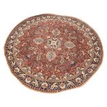 Madine Made Circular Rug, late 20th Century