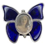Silver and Enamel Butterfly Picture Frame. Henry Stuart Brown, London 1896.