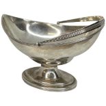 Georgian Silver Swing Handle Basket. 241 g. Peter and Ann Bateman, London 1791