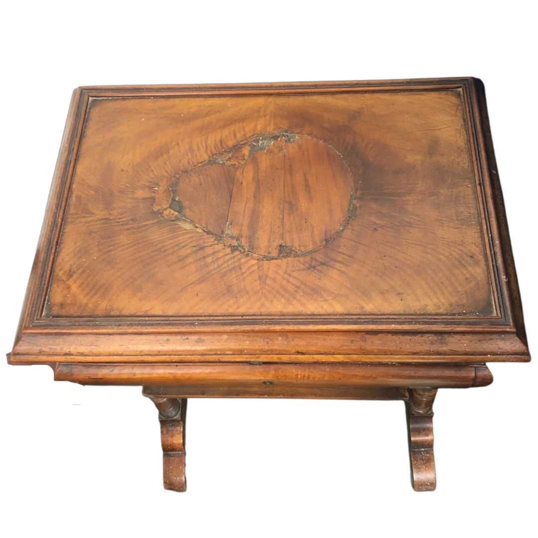A 19th century Mahogany work table - Image 2 of 2