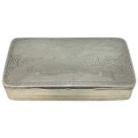 Dutch Tobacco Box c. 1900. 238 g. Dutch Marks