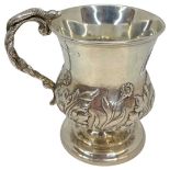 George III Silver Christening Mug. 112 g. London c.1830, William Fountain