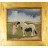 ^ TESSA NEWCOMB (BRITISH, BORN 1955) 'MARSH HORSE'