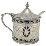 Silver Mustard Pot. 86g Birmingham 1894 George Nathan & Ridley Hayes