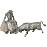 Silver Bullfighter. Spanish Silver. 20th Century