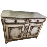 Large French Painted and Gilded Chest. c.1900