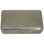 Continental Silver Snuff Box. 60 g.