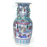 A Chinese Famille Rose vase - 19th century