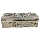 Japanese Silver Box. 99 g all in. Hallmark to interior.