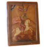 RUSSIAN ICON (19TH/20TH CENTURY) ST GEORGE AND THE DRAGON